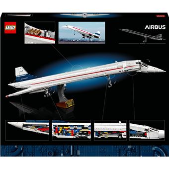 10318 - LEGO® Icons - Le Concorde LEGO : King Jouet, Lego, briques et blocs  LEGO - Jeux de construction