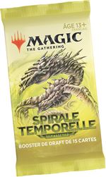 Jeu de cartes Magic Draft Booster Spirale Temporelle Modèle aléatoire