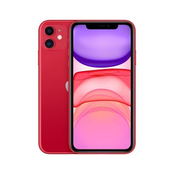 Apple Iphone 11 64 Go 6 1 Rouge Smartphone Achat Prix Fnac