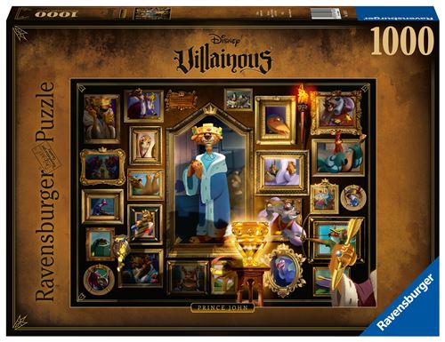 Puzzle 1000 pièces Ravensburger Collection Disney Villainous Prince Jean