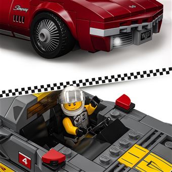 LEGO® Speed Champions 76903 Chevrolet Corvette C8.R Race Car et 1968 Chevrolet Corvette