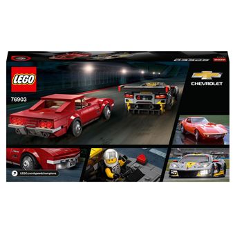 LEGO® Speed Champions 76903 Chevrolet Corvette C8.R Race Car et 1968 Chevrolet Corvette