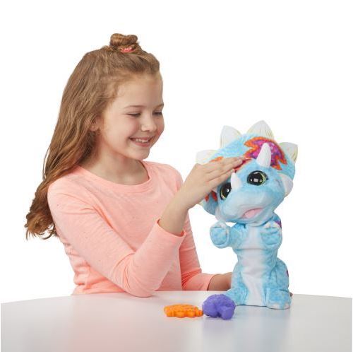 Peluche Dino sauteur Furreal Friends Peluche interactive Achat prix fnac