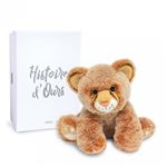 Peluche Bébé Lion Histoire d'Ours 18 cm Marron