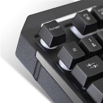 Clavier Gaming filaire Spirit of Gamer GTA 250 RVB Noir