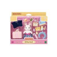 Sylvanian Families - 5462 - La Valisette De Mode Et Grande Soeur Chat Bicolore 5054131054628