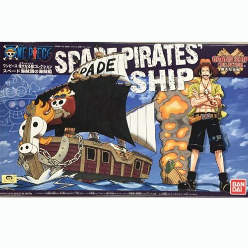 Maquette Bandai Namco One Piece Grand Ship Collection Spade Pirates' Ship 15 cm - Bandai Namco