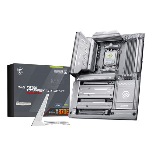 MSI MAG X870E TOMAHAWK MAX WIFI PZ carte mère AMD X870E Emplacement AM5 ATX - vue 6