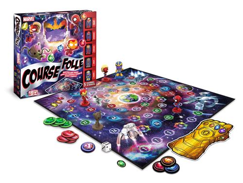 Lisciani Jeu De Cartes Avengers Géantes – 20 Cartes – 2 Joueurs + – Famille/amis – Dès 7 Ans – Plusieurs Jeux