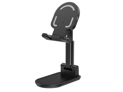 Urban Factory Noir Chargeur À Induction Réglable 15 Watts