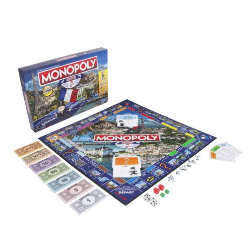 Jeu De Societe Hasbro Monopoly Edition France Jeu Classique Achat Prix Fnac