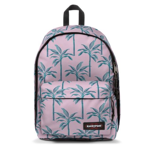 Sac à dos Eastpak Out Of Office Brize Trees SS20 Rose et Vert