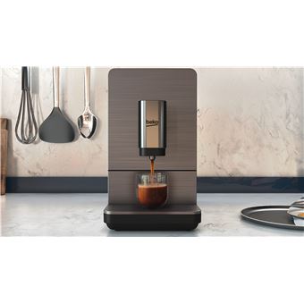 Expresso avec broyeur Beko CEG6302D 1350 W Noir et Argent
