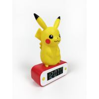 Figurine Teknofun Pokémon Pikachu 3D lampe heure réveil