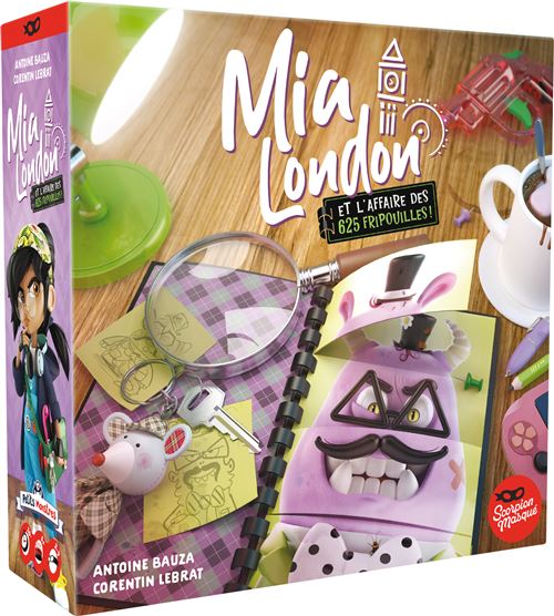 Jeu junior Asmodee Mia London et l'affaire des 625 fripouilles ! 