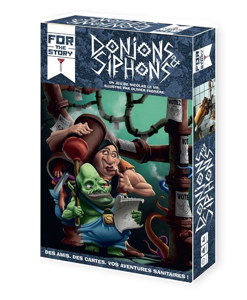 Jeu D’Ambiance Gigamic Donjons Et Siphons