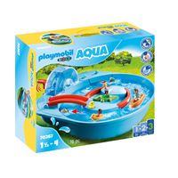 Playmobil® 123 AQUA Bac de salle de bain avec toboggan aquatique 70635