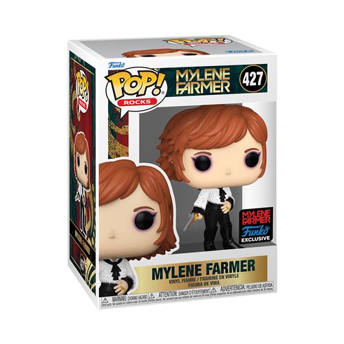 Figurine Funko Pop Rocks Mylène Farmer Exclusivité Fnac - vue 1