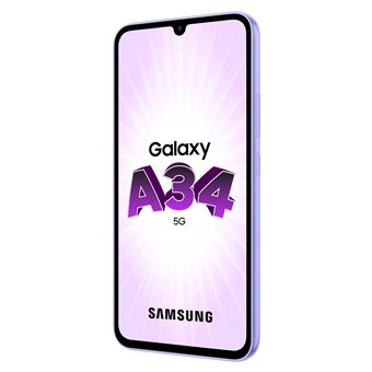 Smartphone Samsung Galaxy A34 6,6" 5G Nano SIM 128 Go Violet