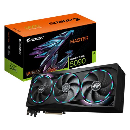 Carte graphique Gigabyte AORUS Nvidia GeForce RTX 5090 MASTER 32G