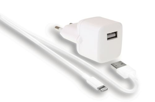 WEFIX HOME CHARGER + CABLE LIGHTNING WH