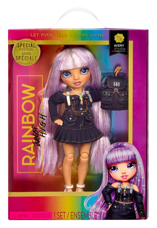 Poupée Rainbow High Junior High Special Edition Doll Avery Styles
