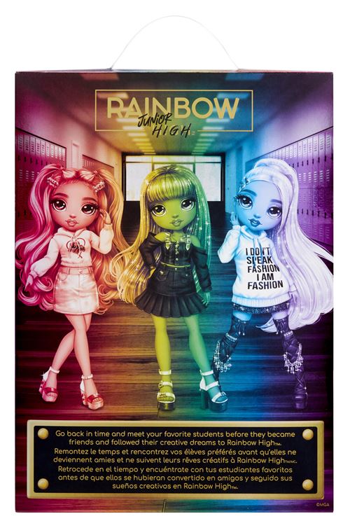 Poupée Rainbow High Junior série 3 - Avery Styles Mga : King Jouet, Barbie  et poupées mannequin Mga - Poupées Poupons
