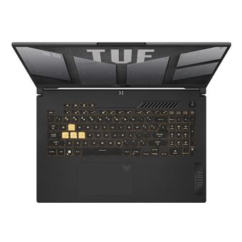 PC Portable Gaming Asus TUF F17 TUF707ZV4-HX022W 17.3" Intel Core i7 16 Go RAM 512 Go SSD Gris