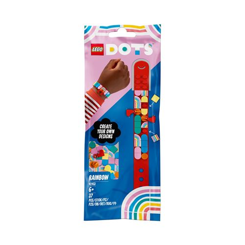 LEGO® DOTS™ 41953 Bracelet avec des charms Arc-en-ciel