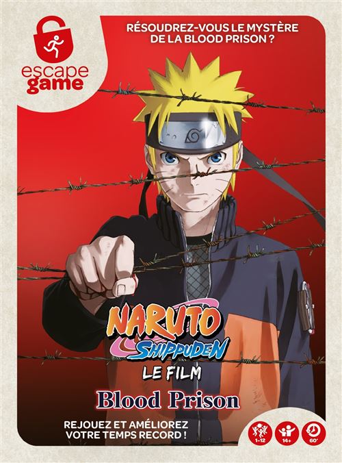 Jeu D'Escape Game Naruto Shippunden Blood Prison