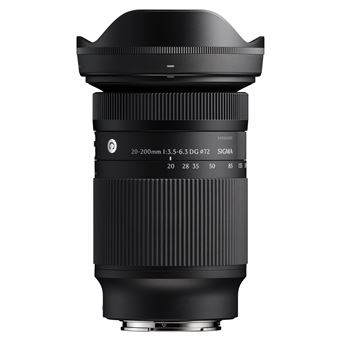 Objectif Hybride Sigma DG Contemporary 20-200 mm f/3.5-6.3 Noir pour Monture Sony FE - 1