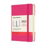 Agenda 2021 journalier Moleskine Rigide petit format Rose