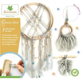 Kit créatif Au Sycomore 3 Décorations en bois