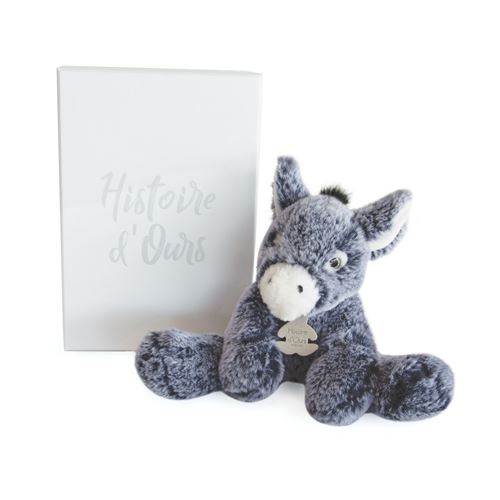 Histoire d'Ours Sweety Mousse Ezel 25 cm Zwart