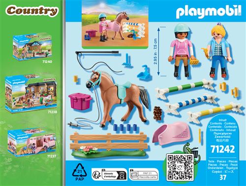 71259 - Playmobil Country - Starter Pack Cavaliers et chevaux