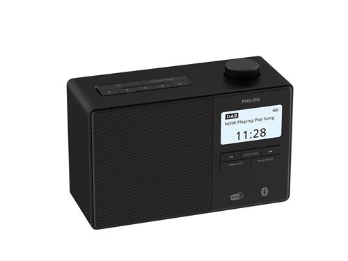Philips TAR5600/00 Radio Uhr Digital Schwarz