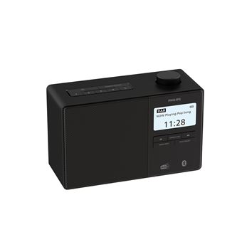 Radio-réveil portable Philips TAR5600 FM DAB et DAB+ Noir - 1