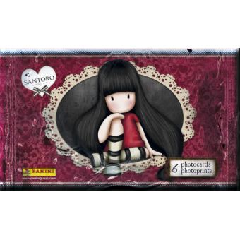 Blister de 4 pochettes photocards Panini Gorjuss