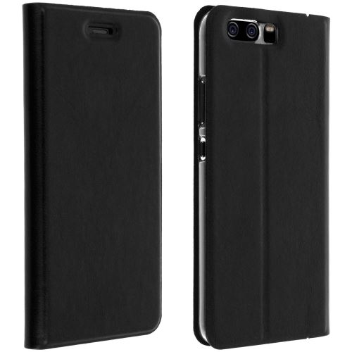 Etui folio noir pour Huawei P10