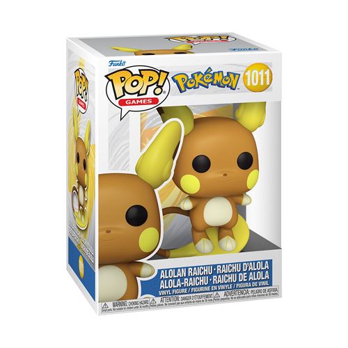 Funko Pop Games Pokémon Raichu Alolan
