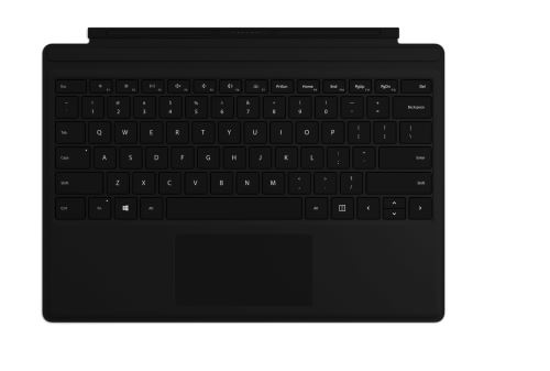 Clavier Microsoft pour Surface Pro 8 et Surface Pro X Noir