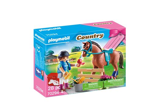 Playmobil 70294 Country Set cadeau cavalière État correct - Playmobil reconditionné disponible sur Fnac