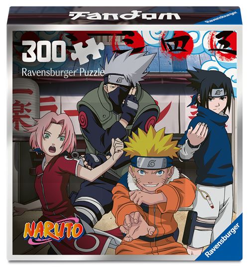 Puzzle 300 pièces Ravensburger Naruto Fandom collection
