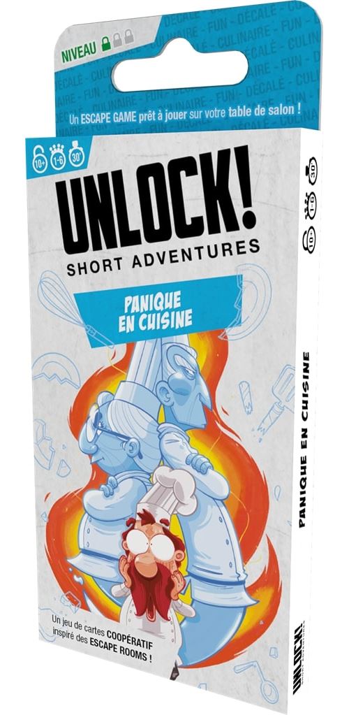 Unlock! Short Adventures – Escape Game Kartenspiel "Le Donjon De Doo-Arann" Von Asmodee