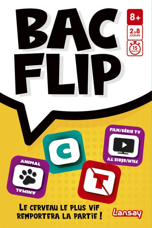 Jeu d’ambiance Lansay Bac Flip