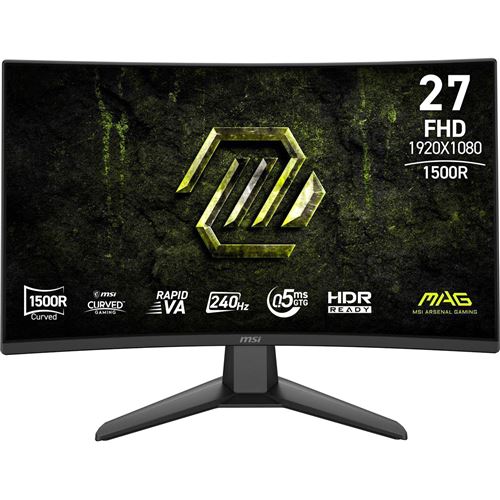 MSI MAG 274CF X24 écran plat de PC 68 6 cm 27 1920 x 1080 pixels Full HD Neuf - vue 8