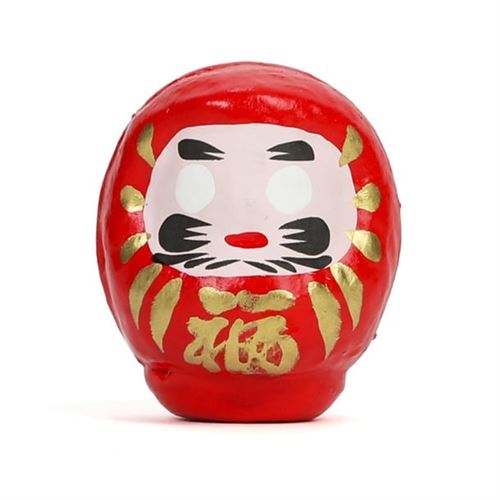 Poupée Tierra Zen Daruma porte-bonheur Rouge