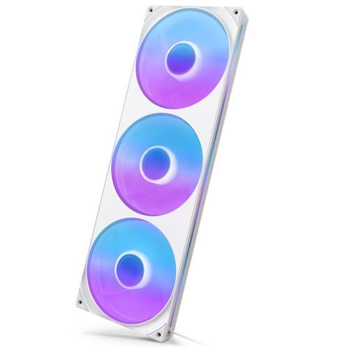 Ventilateur PC Nzxt F420 RGB Core 140 mm blanc