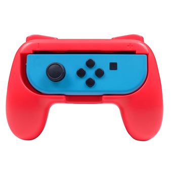 Pack de 2 Grips Subsonic Rouge et Bleu pour Joy-Cons Nintendo Switch