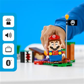 LEGO® Super Mario™ 71381 Ensemble d’extension La rencontre de Chomp dans la jungle